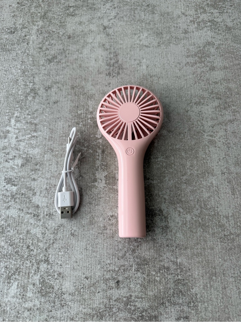 Portable Handheld USB Fan - Pink